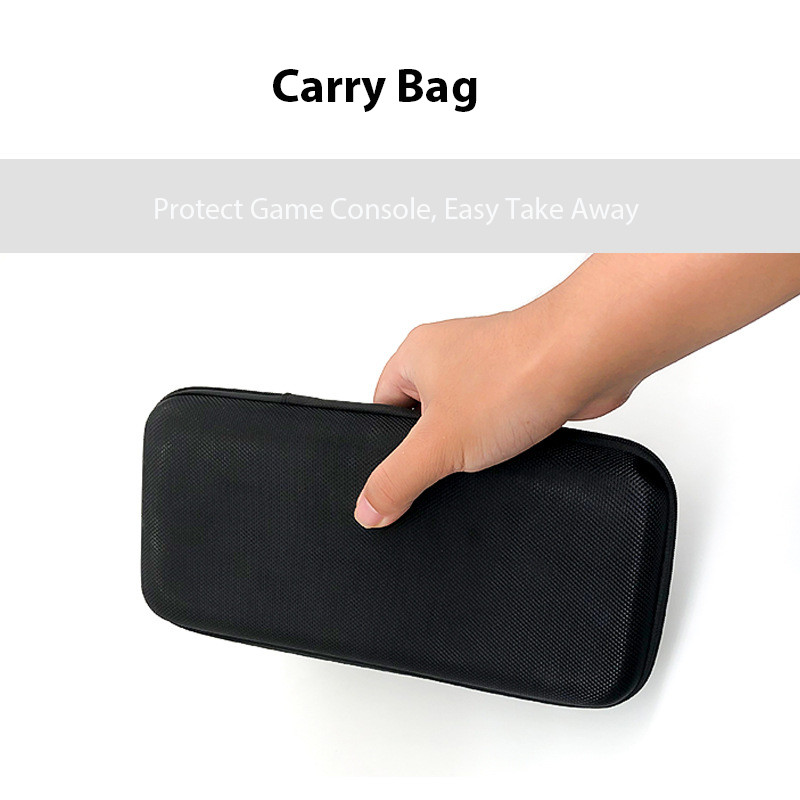 Anbernic Win600 Black Bag 7Inch Handheld Game Console Bag Waterproof Shockproof Game Console Case Ac