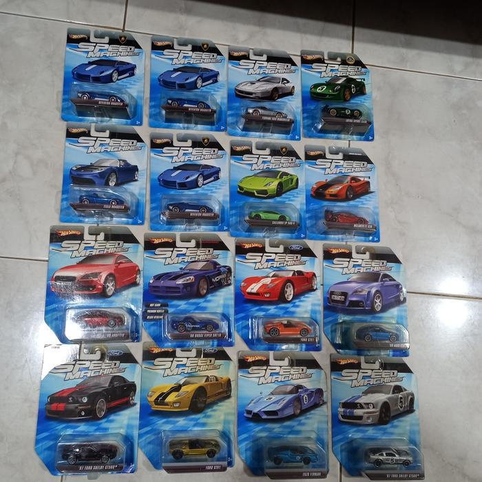Hotwheels Speed Machines 16 Pcs