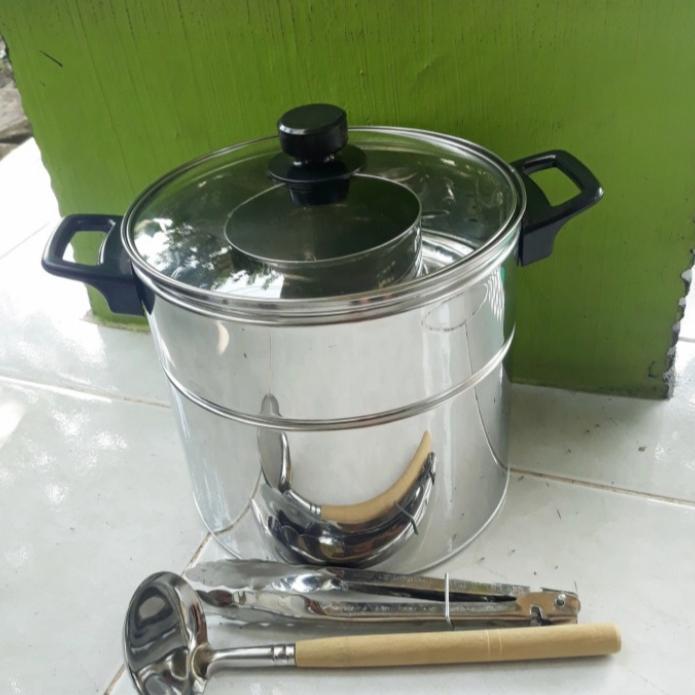 Dandang Bakso Tutup Kaca 26 Cm