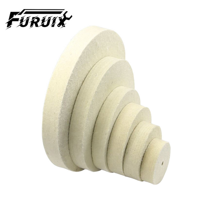 125-300mm Round Grinding Wool Felt Wool Buffing Pad Felt Polishing