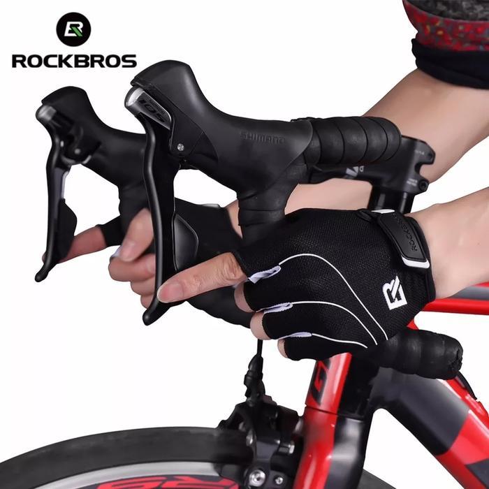 Rockbros S107 Bike Gloves Half Finger Sarung Tangan Sepeda
