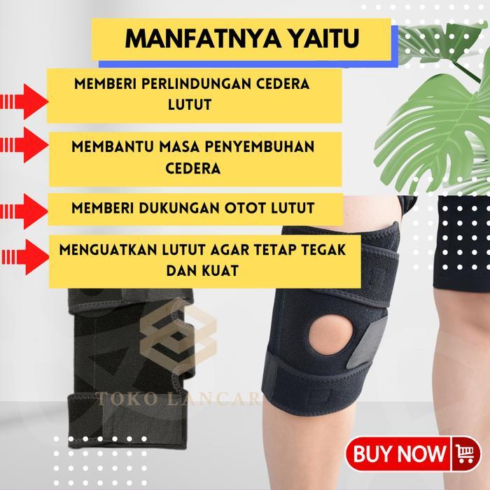 Deker Lutut Decker Dekker Lutut Kesehatan Knee Support Knee Brace Ori