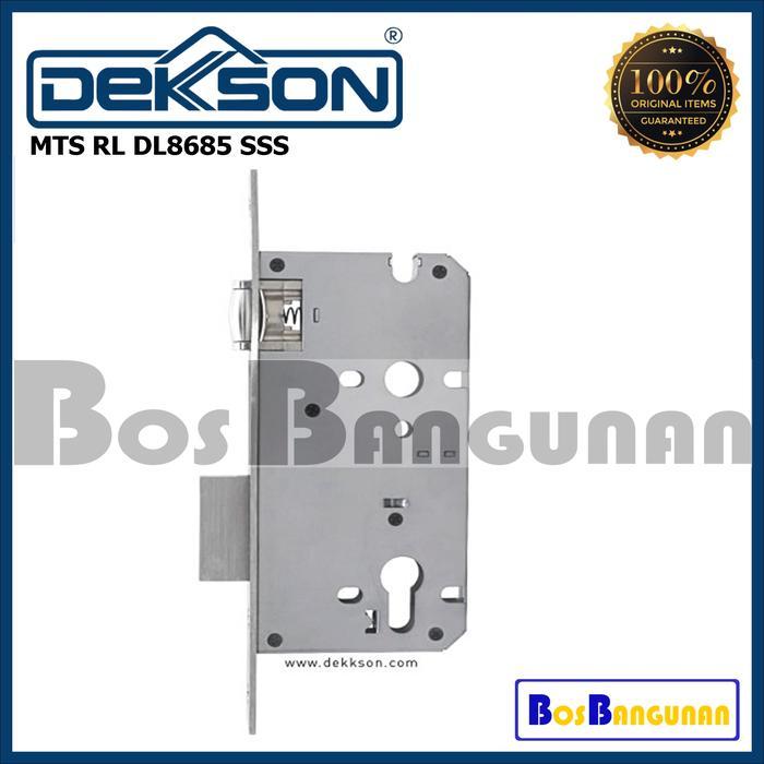 MORTISE LOCK DEKKSON MTS RL DL8685 SSS BODY DEKKSON MTS RL DL 8685