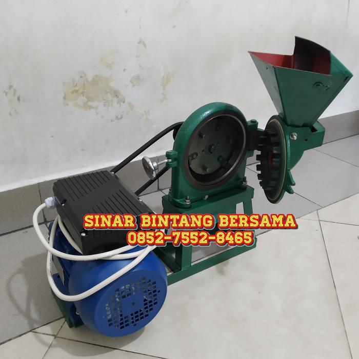 Mesin Penepung Disk Mill Ffc 15 Komplit Dinamo