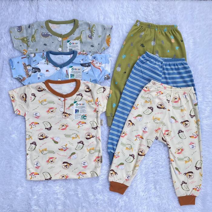 ttir- Cainito Setelan Baju Pendek Celana Panjang-Cpr