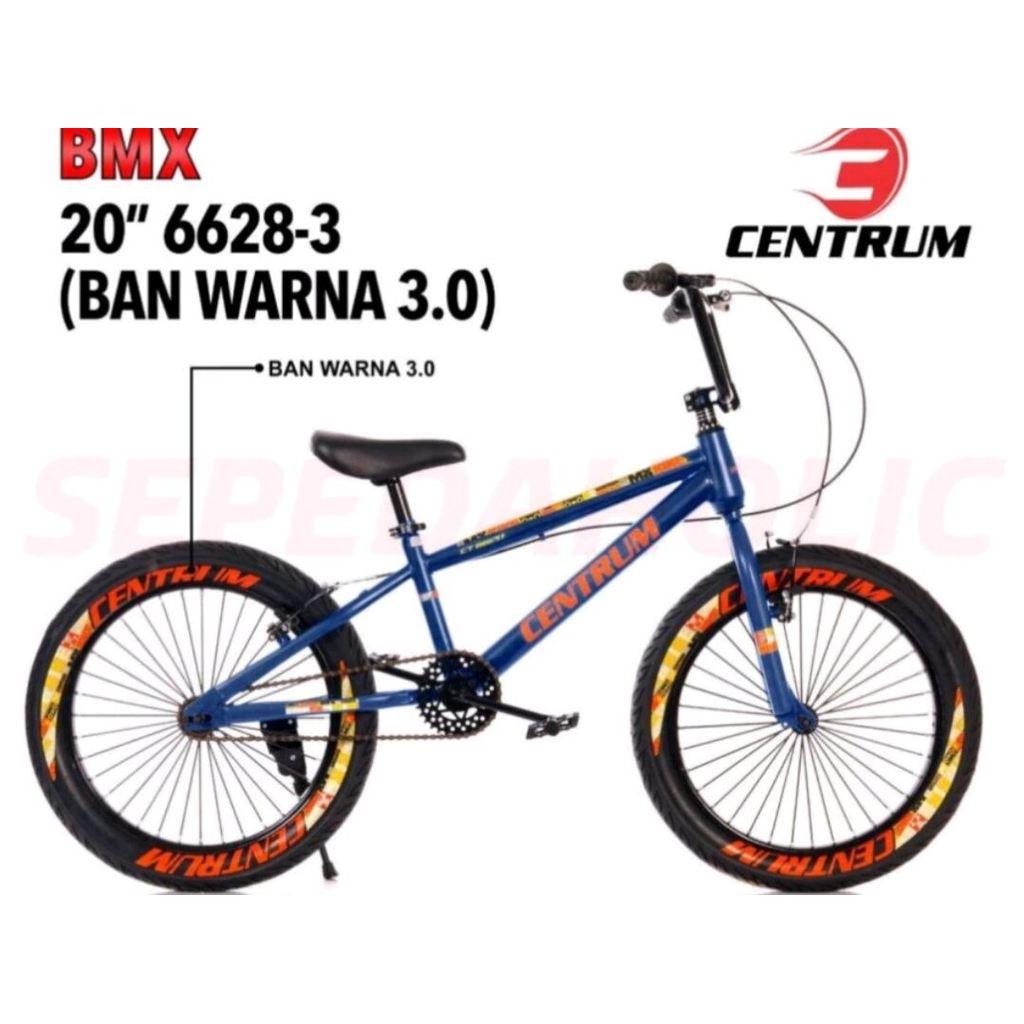 sepeda centrum 20 bmx ban 3.0