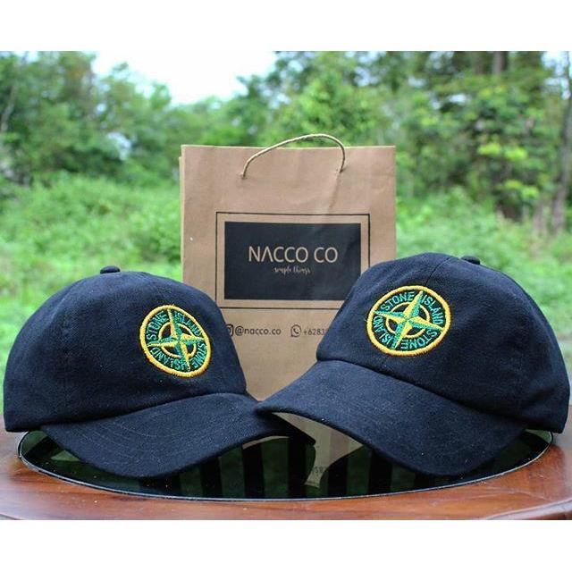 Topi Pria Baseball Stone Island Stone Island Cap Premium terlaris
