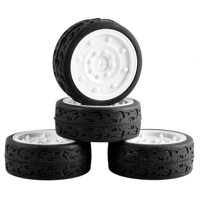 Jual 1Pcs Ban + Velg Onroad Touring Rc 1/10 Hsp Tamiya Wltoys 144001 Lc 11