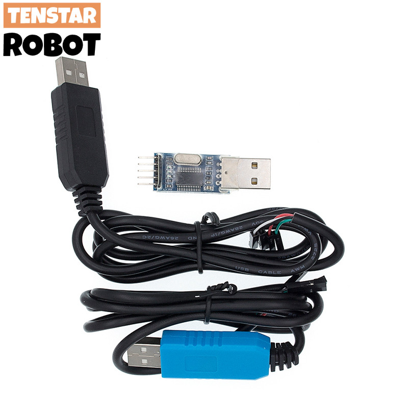 PL2303 PL2303HX/PL2303TA USB To RS232 TTL Converter Adapter Module with Dust-proof Cover PL2303HX