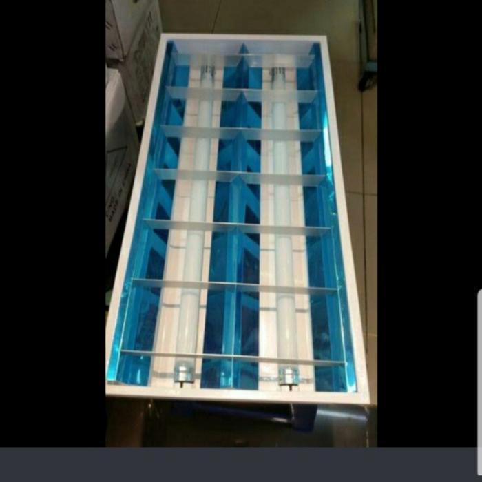 Terpopuler Kap Lampu Tl Led Rm 2X18 Komplit Tl Led Philips Ecofit Plafon Komplit Terlariss 