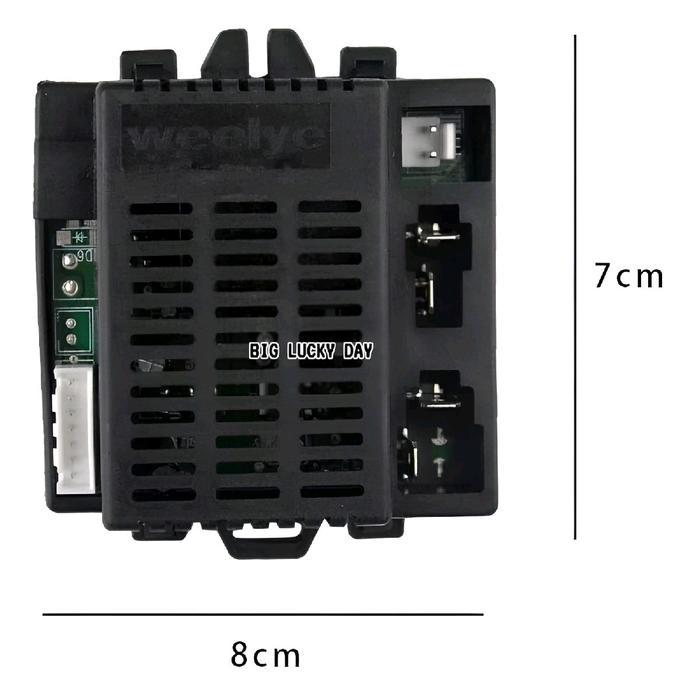 ecdc- Receiver Remot Weelye Rx89 6V 7Pin Mobil Aki Modul Ic Reseiver Reciver Rx 89 Pengganti