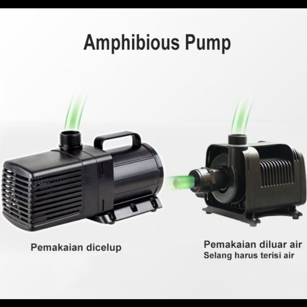 JEBO Pompa Air Filter Kolam Koi Hemat listrik Low watt Bukan JTP 5800