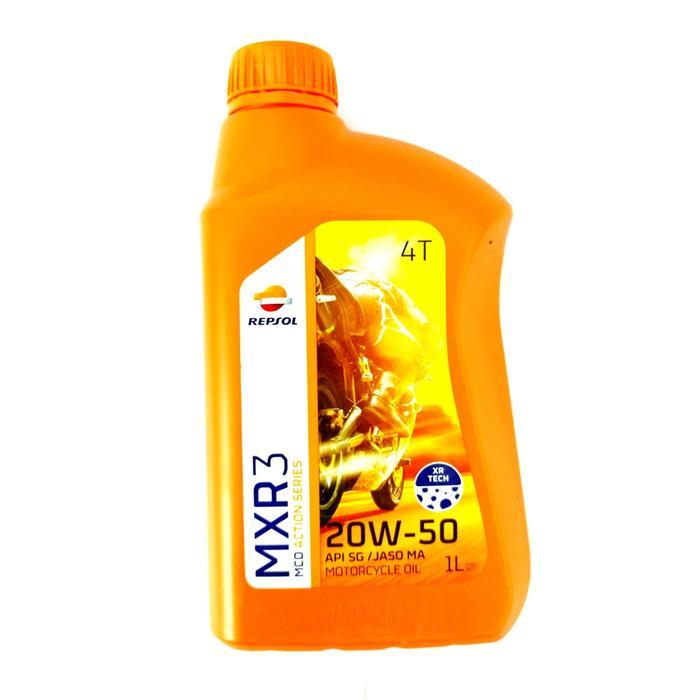 hi5f- Oli Repsol Mrx3 1 Liter 20W50 Api Sg Ma Satria Fu Vixion R15 Jupiter