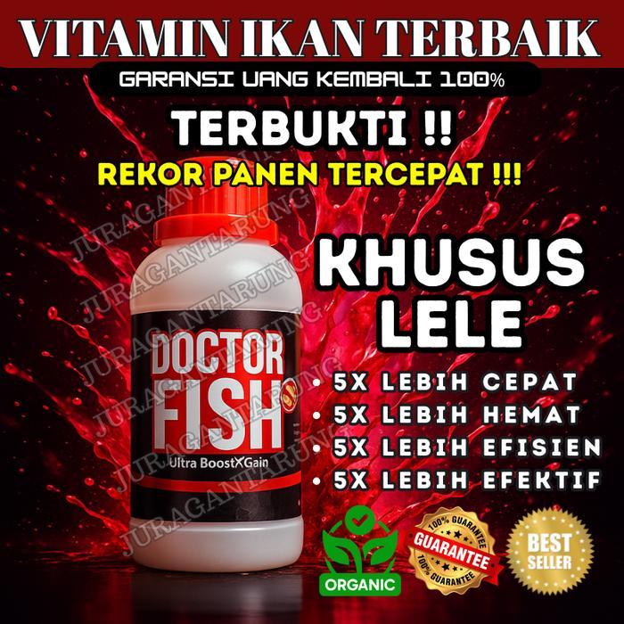 Best Seller [Panen Terbaik],Vitamin Ikan Lele Biar Cepat Besar, Vitamin Ikan Lele Yang Bagus,Vitamin
