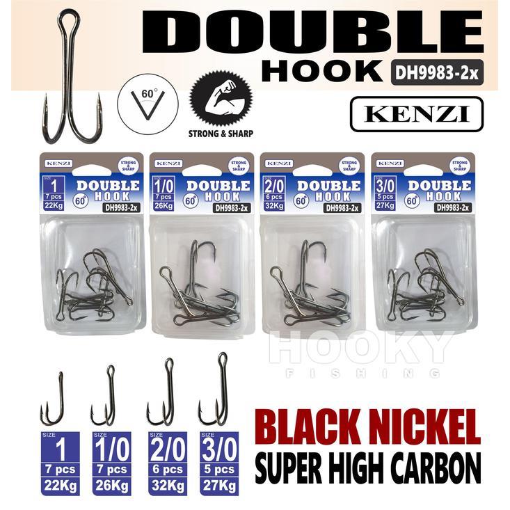 KENZI DOUBLE HOOK BLACK NICHEL 60 "