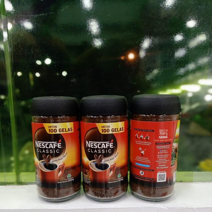 (SALE) NESCAFE CLASSIC 200GR KOPI