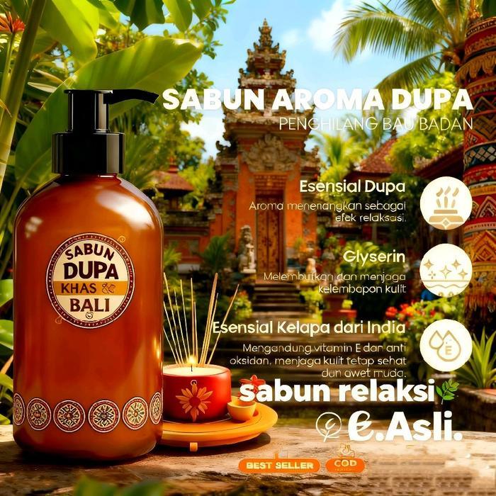 Sabun Dupa Relaksi Khas Aroma Bali Membuat Tubuh Bersih Putih dan Wangi Khas Bali dengan Esensial