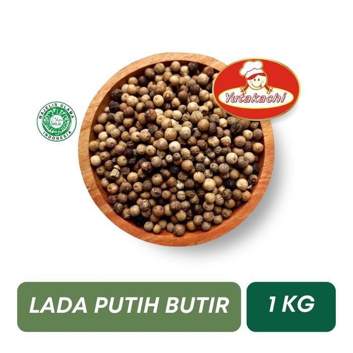 NEW Lada Putih Butir 1 kg / Merica Butir