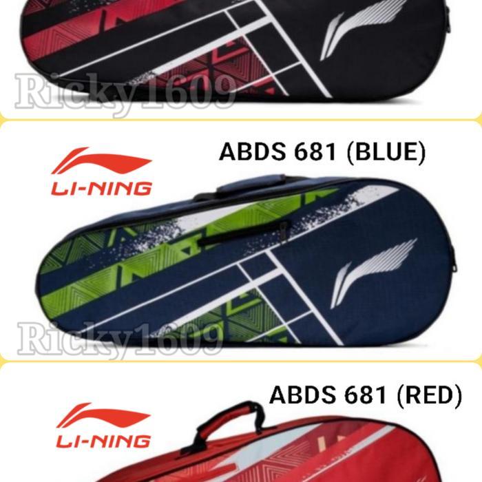 TERLARIS TAS BADMINTON LINING RAIDER MAX ABDS681 / TAS LINING ABDS 681 ORIGINAL