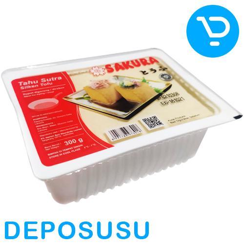 NEW SAKURA Silken TOFU / TAHU SUTRA 300gr