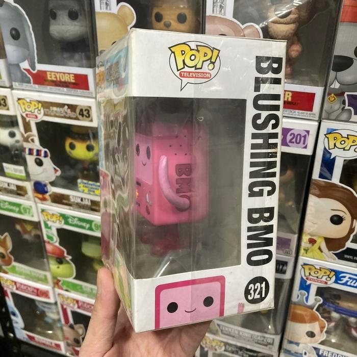 DAMAGE ORIGINAL FUNKO POP ADVENTURE TIME BMO PINK