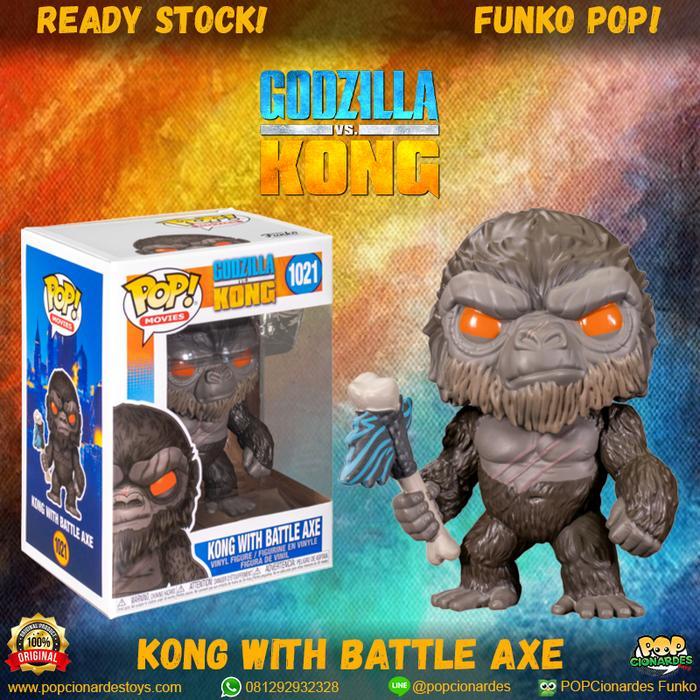 FUNKO POP MOVIES - GODZILLA VS KONG - KONG WITH SCEPTER