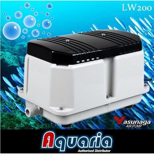 Baru Yasunaga Lw-200 Pompa Udara Aquarium/Kolam/Limbah Air Blower Pump Yasunaga Lw200