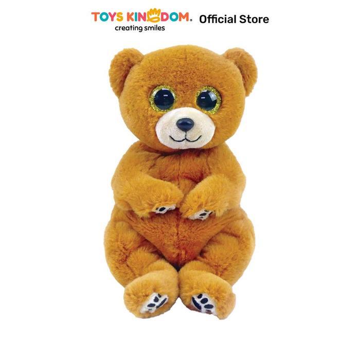 Ada Stok Toys Kingdom Ty Beanie Bellies Boneka Hewan Duncanbear Reguler TY95302 Boneka Hewan Plush