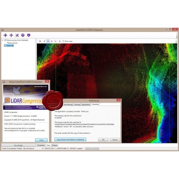 LizardTech LiDAR Compressor - Software Pemrosesan Data LiDAR