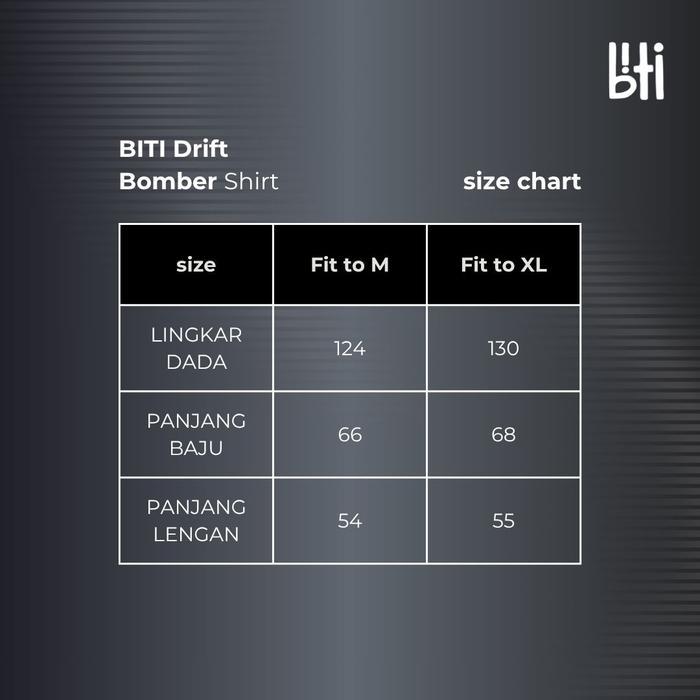 Biti Drift Bomber Shirt Kemeja Outer Bomber Lengan Panjang Pria Motif Abstrak Diskon Sell