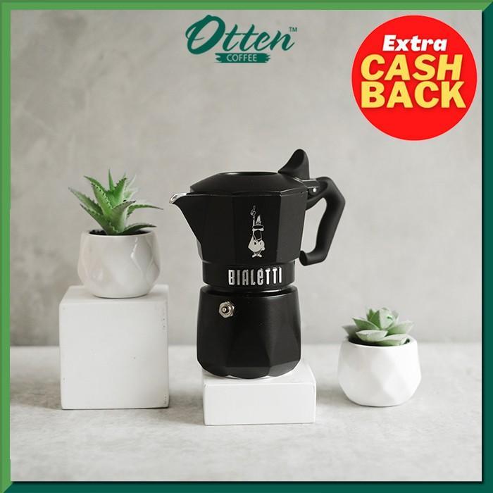 Bialetti - Mokapot Brikka Black Exclusive - 2 Cups - Alat Seduh Kopi