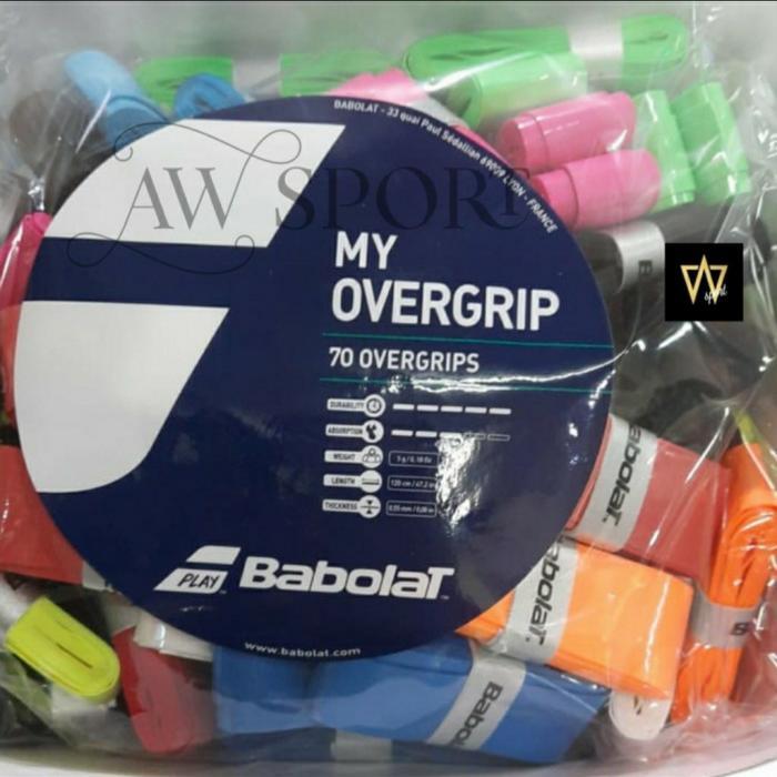 MY OVERGRIP BABOLAT / Grip Babolat / Grip Raket Tenis/Badminton
