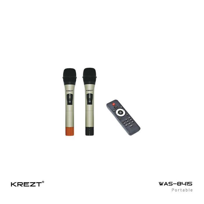 Krezt Was-8415 Portable Wireless Pa Amplifier