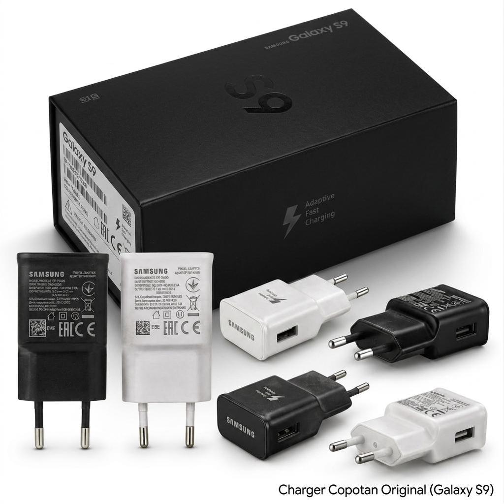 Batok Cas Samsung EP-TA200 Bekas Original 15W 9V 1.67A Fast Charging Galaxy S9 Charger Samsung Ori S