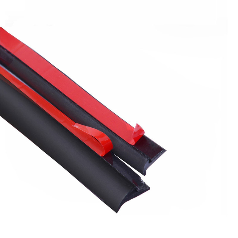 Universal Self Adhesive Auto Weather Draft Strip Car Windshield Edge Soundproof TType Door Edge