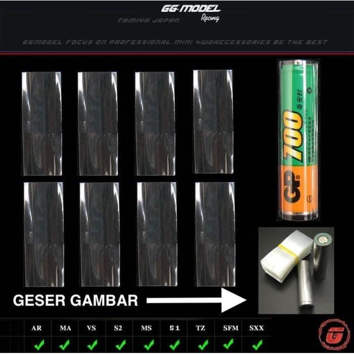 REP TAMIYA CONDOM BATTERE / SARUNG BATTERE CLEAR TRANSPARANT