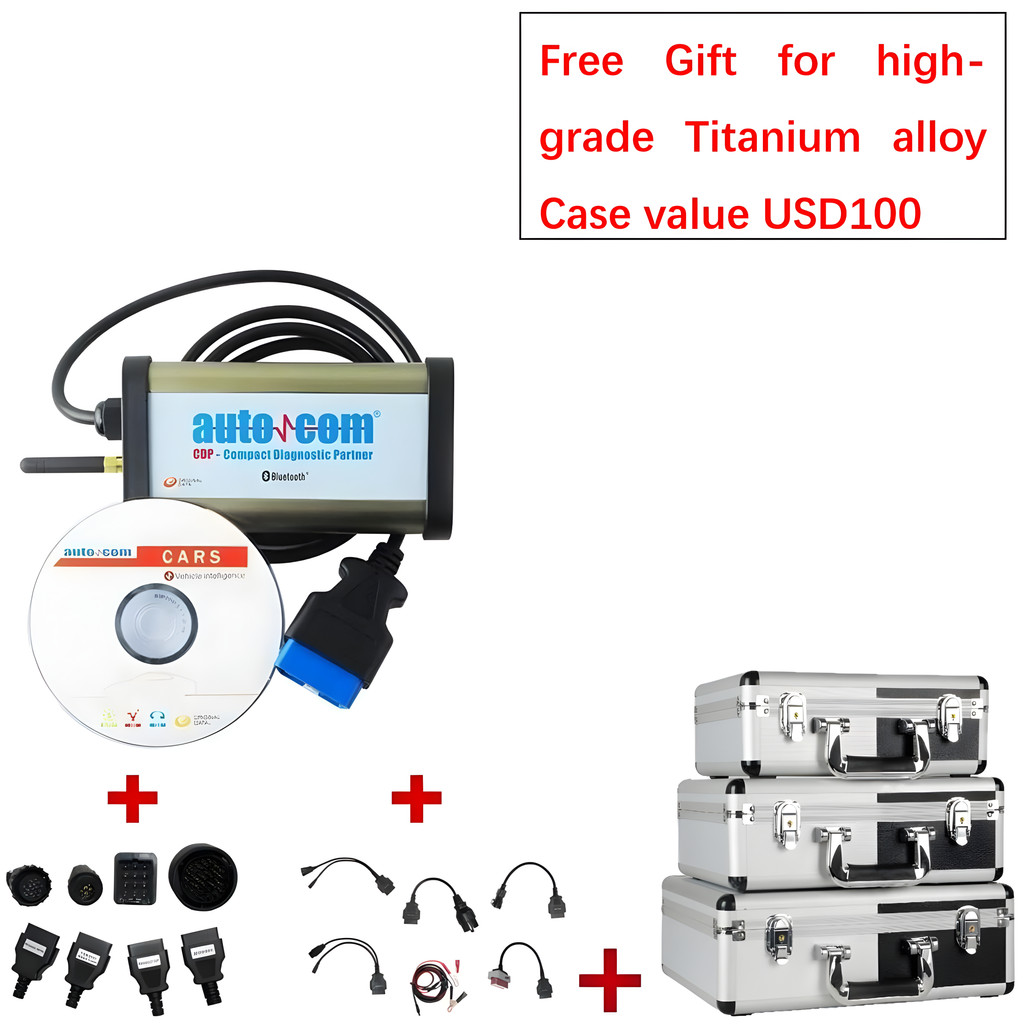 2024 NEW VCI OBD2 Scanner 2021.11 Keygen Vd Ds150e Cdp VD TCS CDP