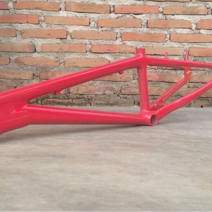 TERLARIS frame bmx tanpa stiker custom steel