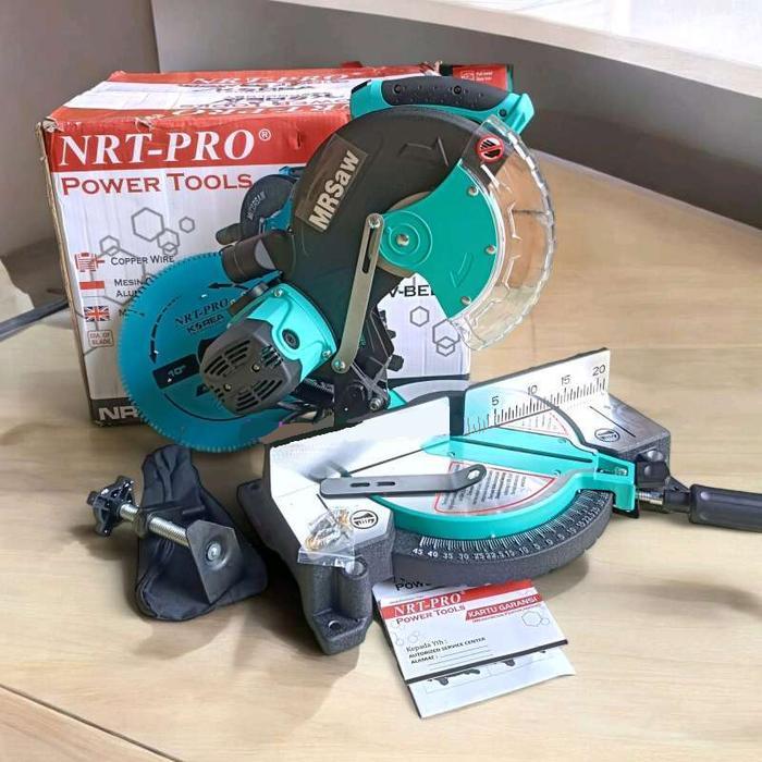 NRT Pro 10 Inch MS1052 VB Mitre Saw - Miter Saw - Mesin Gergaji Aluminium