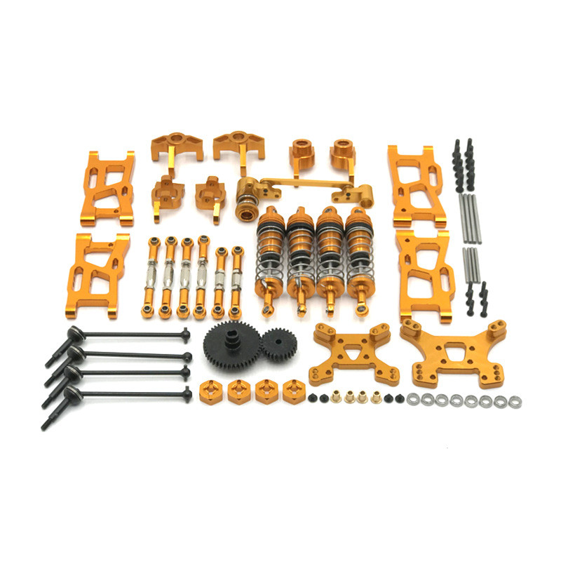 Wltoys 144001 144002 144010 124017 124019 Metal Upgrades Parts Modification Kits Swing Arm Shock