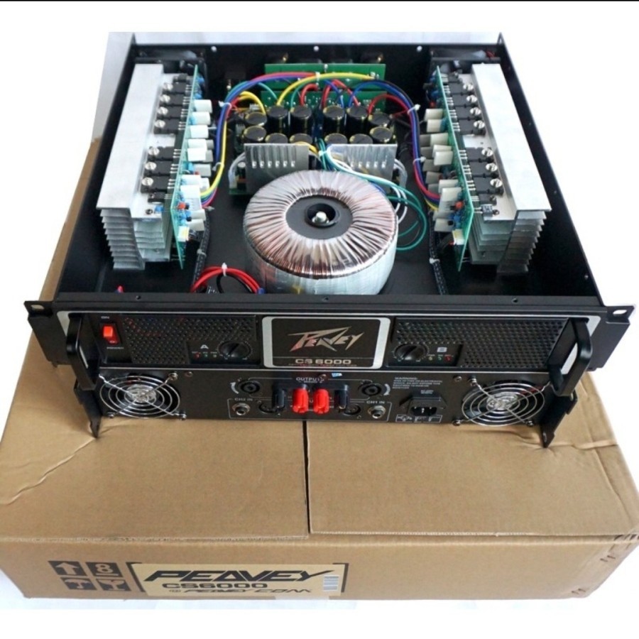 POWER AMPLIFIER PEAVEY CS 6000 Power peavey CS6000