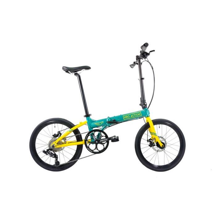 Sepeda Lipat Pro Action Eagle Mantis Green 1x9SP 20 Inch