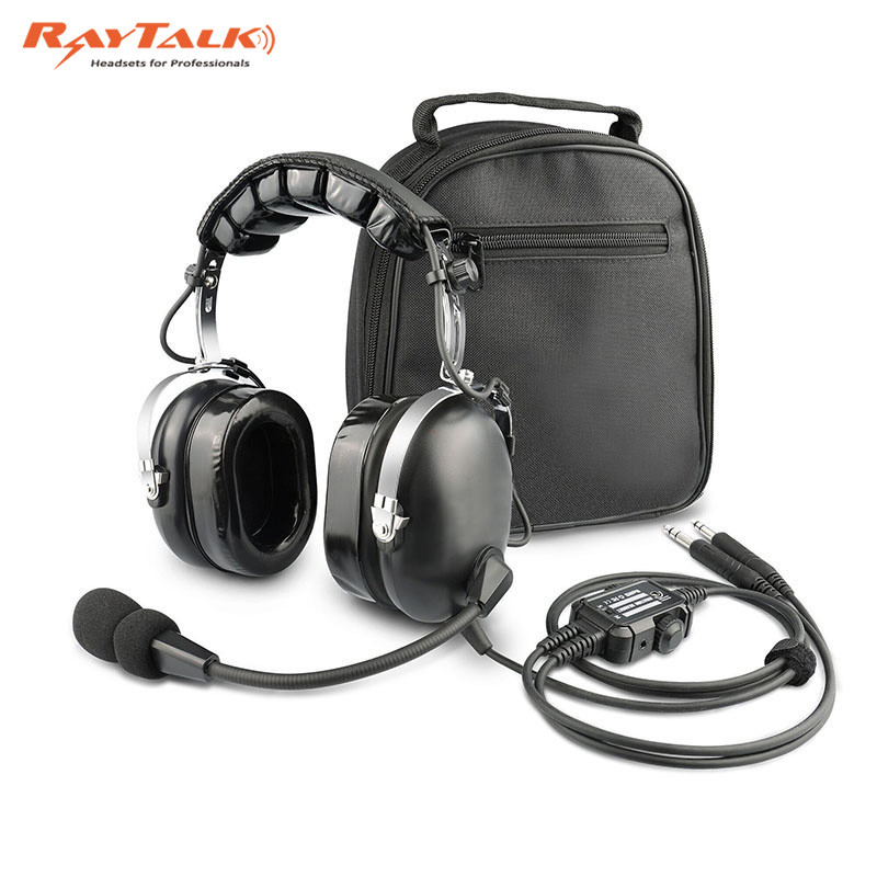 Aviation Headset for Pilots Include Headset Bag, Noise Cancelling