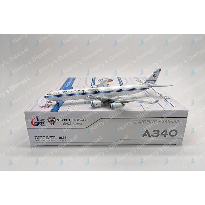 Promo 1/400 A340-500 State Of Kuwait By Jc Wings