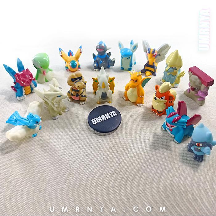 RARE 16 Finger Doll Pokemon figure Nintendo Gameboy GBA Arceus Bandai