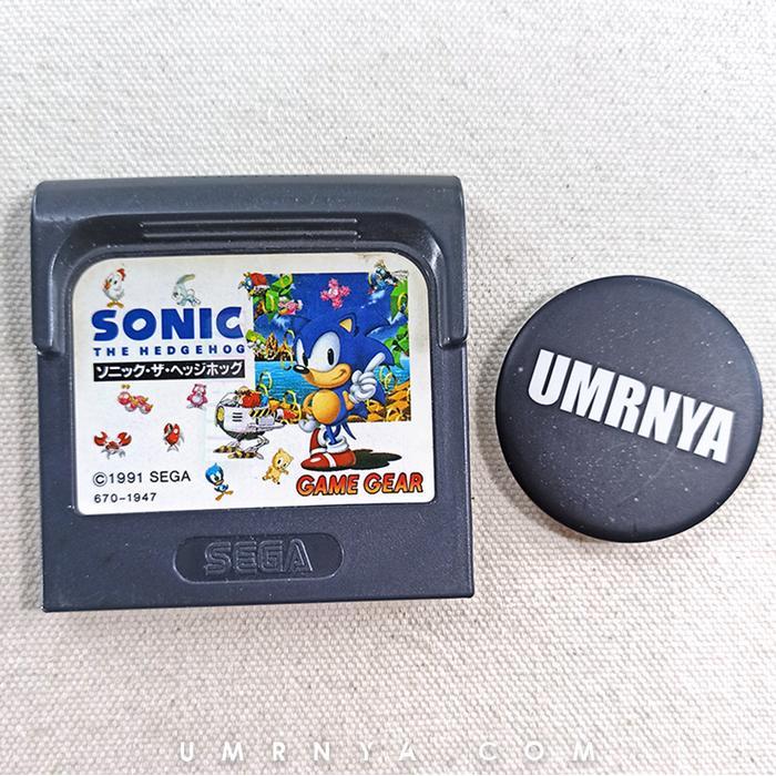 Kaset Sonic the hedgehog Sonic Sega Game Gear GameGear GG Game Boy