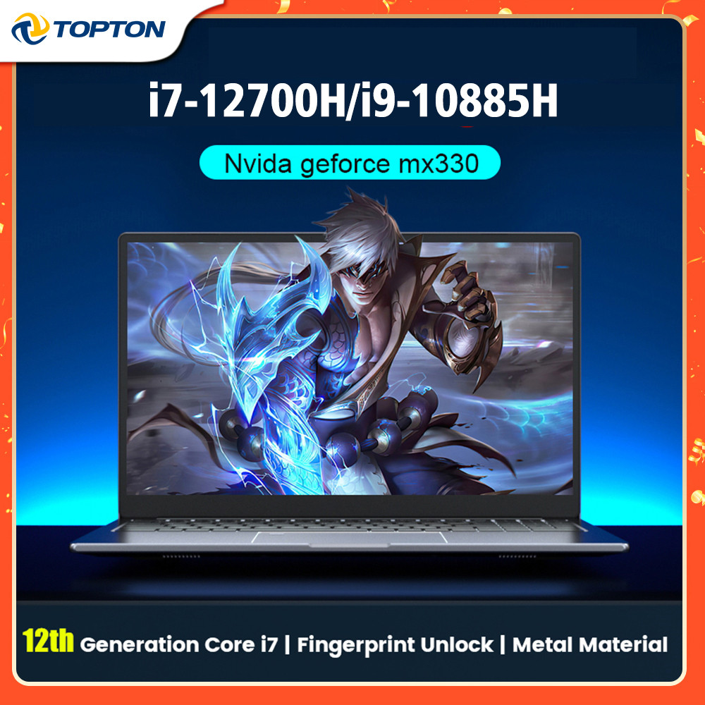12th Gen Laptops Intel Core i7 12700H i9 10885H 10880H 15.6'' IPS