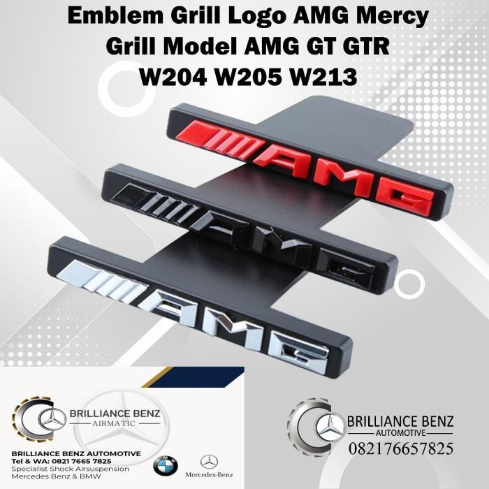 Emblem Grill Logo Amg W204 W205 W212 W211 Gtr Gt Amg Mercedes Benz