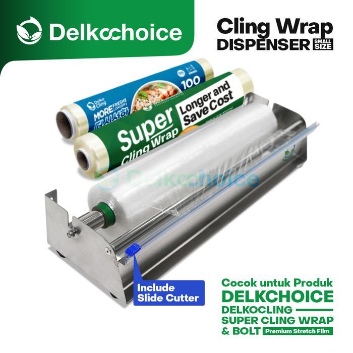 Cling Wrap Dispenser Alat Pemotong Plastik Makanan - Pemotong Plastik