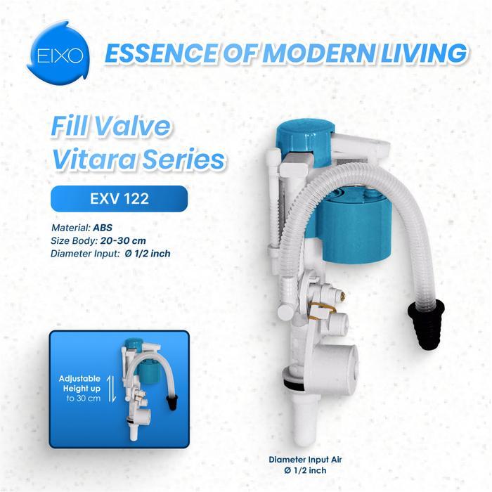 Eixo - Pelampung Closet Abs Drat 1/2Inch Eixo Vitara Exv 122